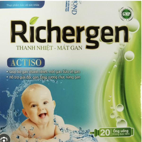 Bổ Gan ống Richergen  (H20 Ống10Ml)