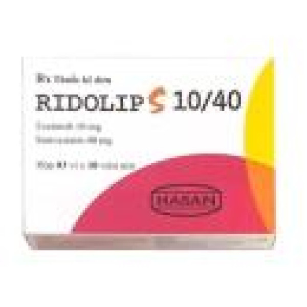 Ridolip S 1040Mg _Hasan (Hộp3 Vỉ X 10V Nén)