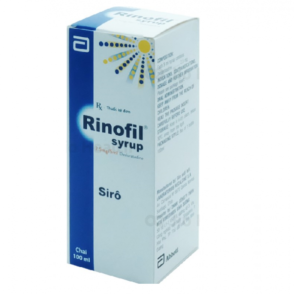 Rinofil Syrup Desloratadin 2.5Mg5Ml Abbott (C100Ml)