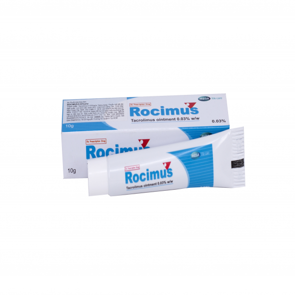 Rocimus Tacrolimus 0.03% Mega (Tuýp10Gr)