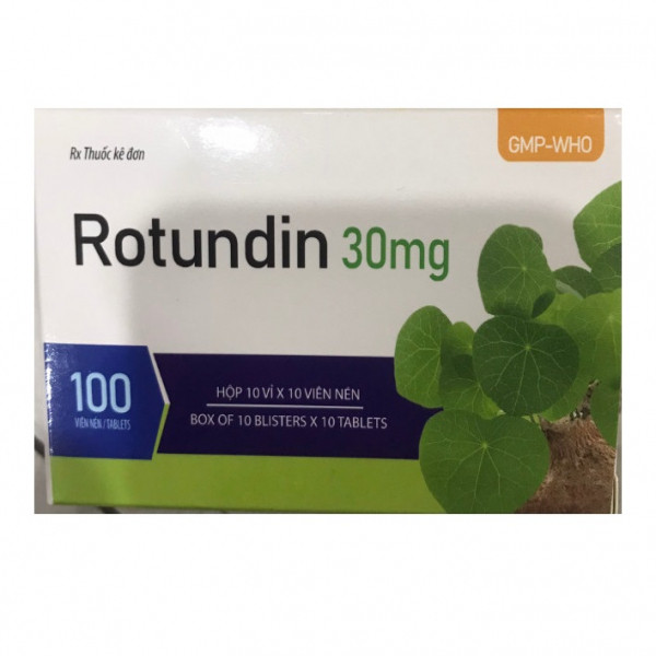 Rotundin 30Mg Hoá Dược (H100V)