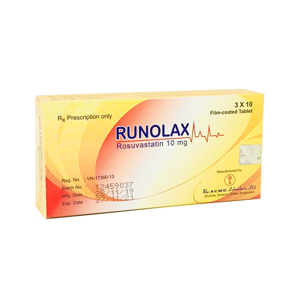 Runolax 10Mg (H30V)