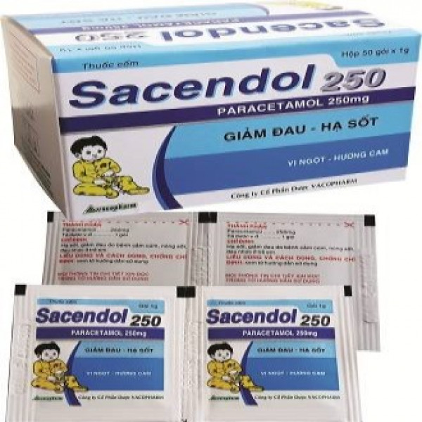 Sacendol 250Mg Cốm Vacopharm (H50G)