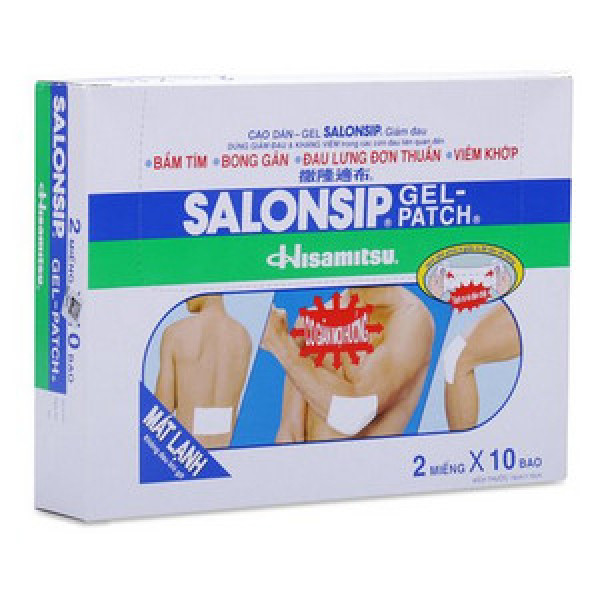 Salonsip Dán Lạnh (H10 Gói X 2 Miếng)