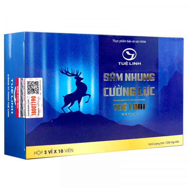 Sâm Nhung Cường Lực Tuệ Linh (H30V)