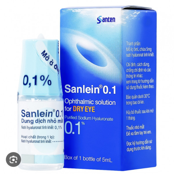 Sanlein 0.1% Santen (L5Ml)
