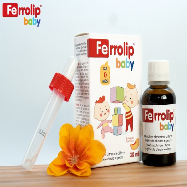 Sắt nhỏ Giọt Ferrolip Baby (L30Ml) _ Ý Lưu Ý