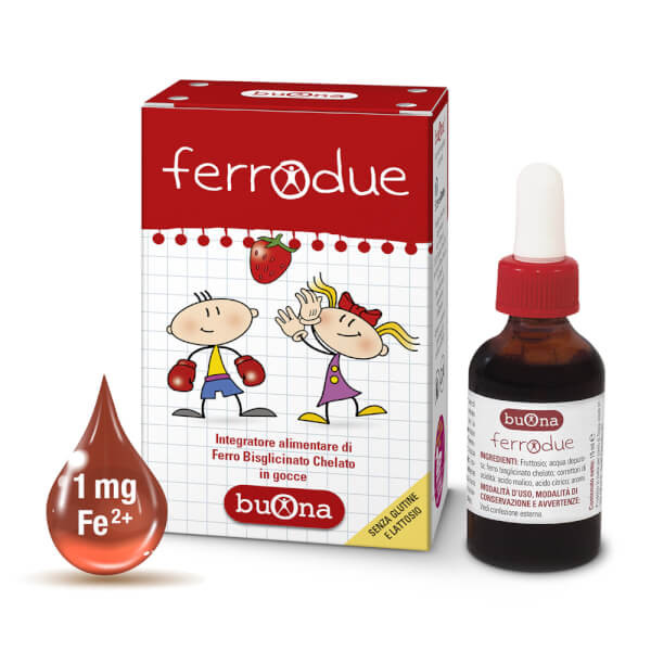 Sắt Nhỏ Giọt Ferrodue Buona (L/15ml)