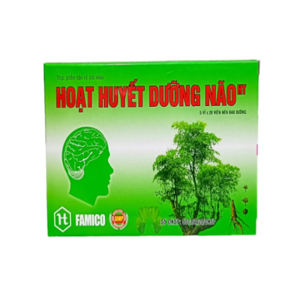 Hoạt Huyết Dưỡng Não Ht (Bao Đường) _Đại Y (H/100V) D6.28 Full Hóa Đơn