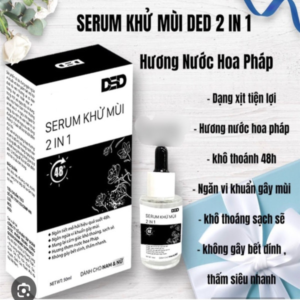Serum Khử Mùi Hôi Nách 2 In 1 Nam Nữ _Ht (Lọ30Ml) To