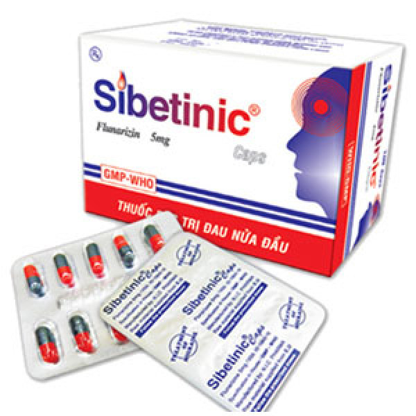 Sibetinic (Flunarizin 5Mg) Nang _Nic (H/100V)