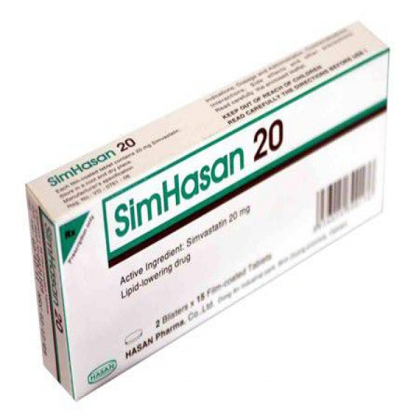 Simhasan Simvastatin 20Mg Hasan (H30V)