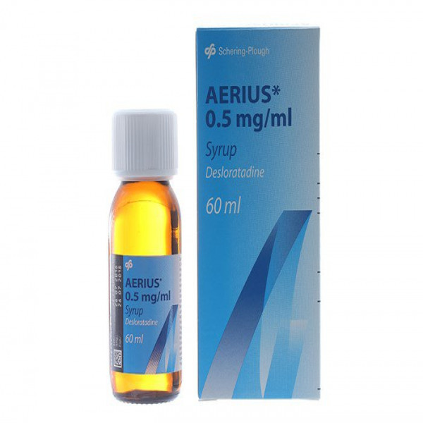 Siro Aerius (Desloratadin 0,5MgMl) _Bỉ