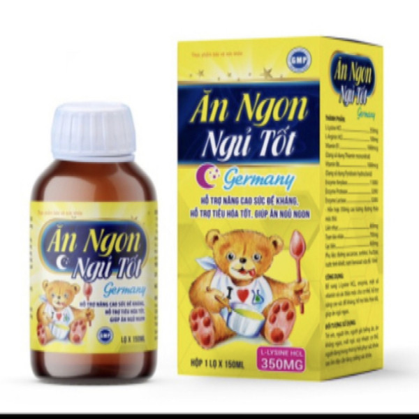 Siro Ăn Ngon Ngủ Tốt _Gấu Oly (Lọ150Ml)