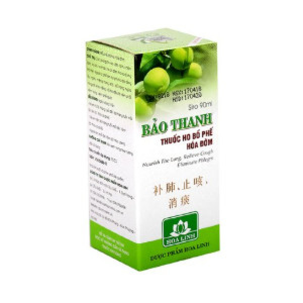 Siro Bảo Thanh _Hoa Linh (Chai 90Ml) (Bé)