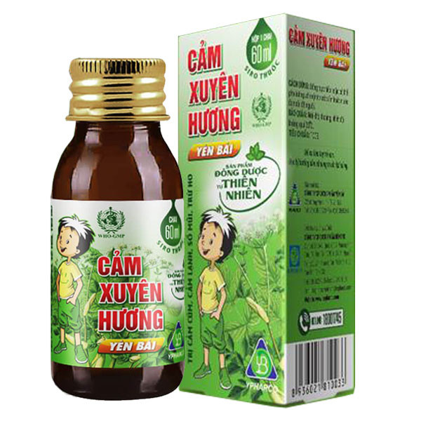 Siro Cảm Xuyên Hương _ Yên Bái (Lọ60Ml)