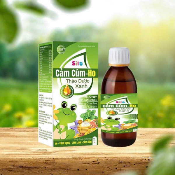 Siro Cảm Cúm-Ho Xanh Lá _Yn (Lọ100Ml)