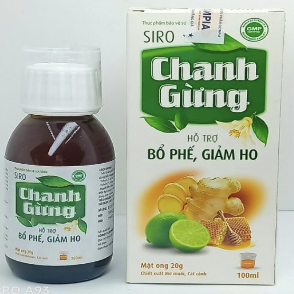 Siro Chanh Gừng _Olympia (Lọ100Ml)