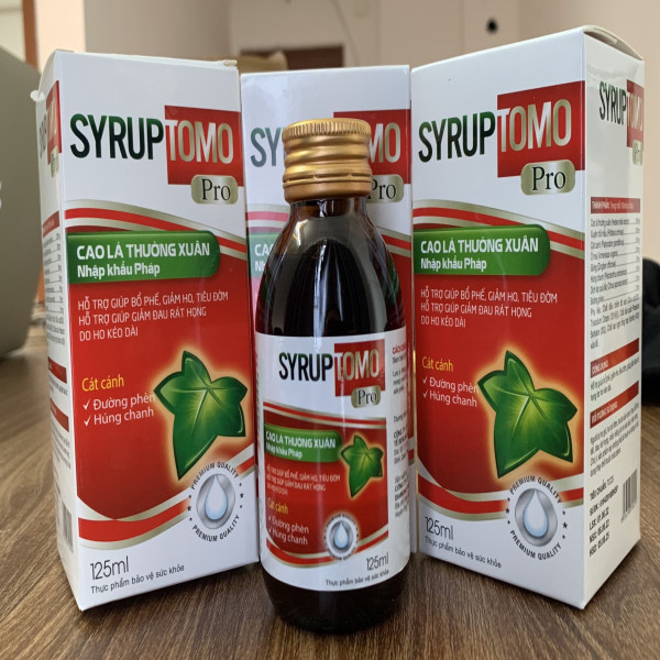 Siro Syruptomo Pro Cao Lá Thường Xuân _Diamond (Lọ125Ml) K60