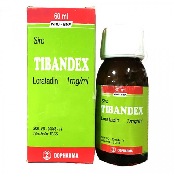 Siro Tibandex (Loratadin 1MgMl) _Tw2 (C60Ml)