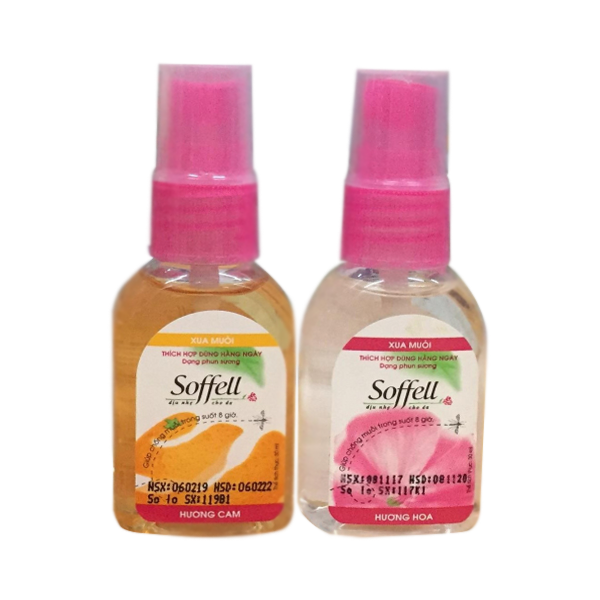 Soffel Xịt Hương CamHương Hoa (L30Ml) - Bé