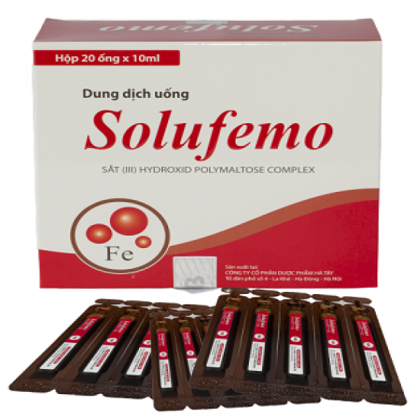 Solufemol 10Ml Sắt Ống (H20 Ống)