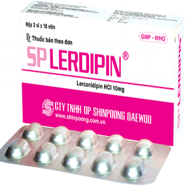 Sp Lerdipin Lercanidipin 10Mg Shinpoong (H30V)