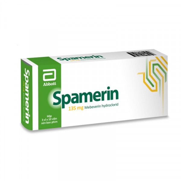 Spamerin Mebeverin Hydroclorid 135Mg Glomed (H30V)