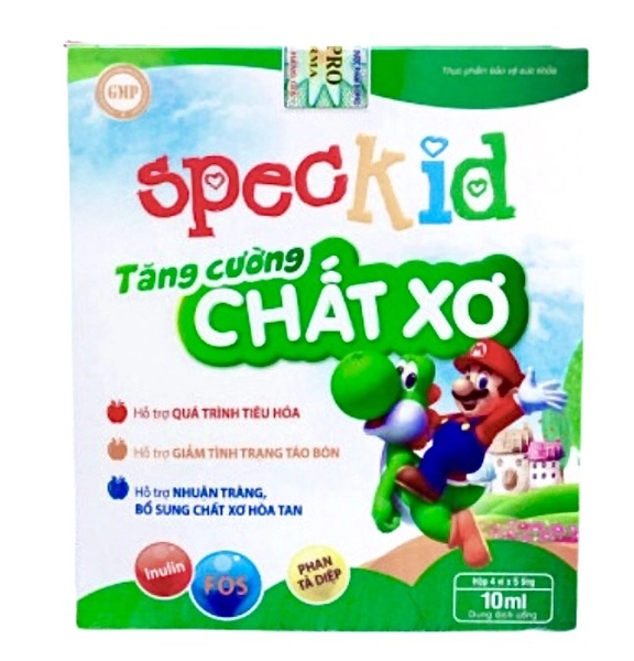 Speckid Tăng Cường Chất Xơ (H20ống)