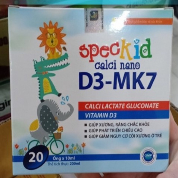Speckid D3 Mk7 (H 20 Ống X 10Ml) K64