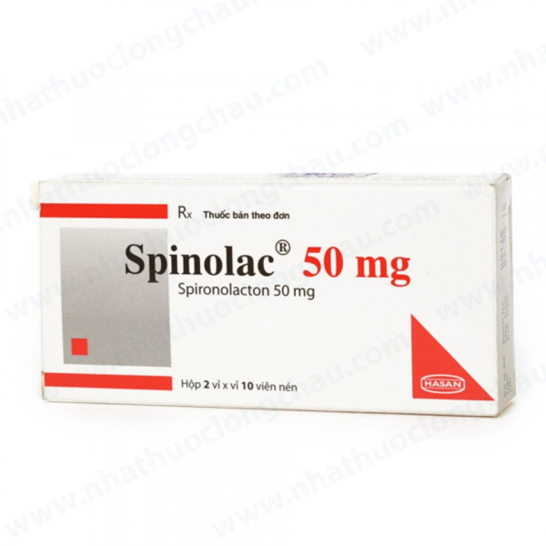 Spinolac Spironolactone 50Mg Hasan (H20V)