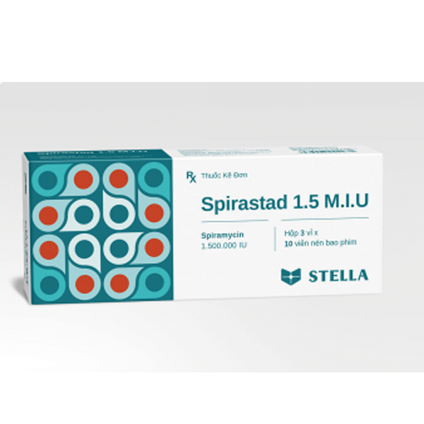 Spirastad Spiramycin 1,5 M.i.u Stella (H30V)