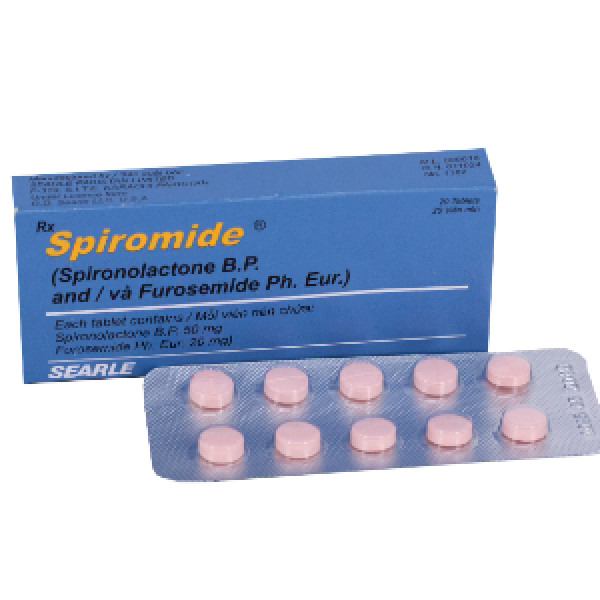 Spiromide 20Mg50Mg (H2Vỉ X 10V)