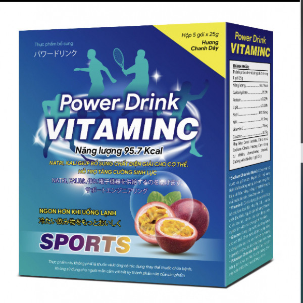 Sports Power Drink Vitamin C (Oresol) _Ako (H5 Gói X 25G)