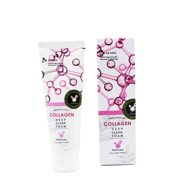SRM Collagen Deep Clean Foam Ecosy (L100Ml)