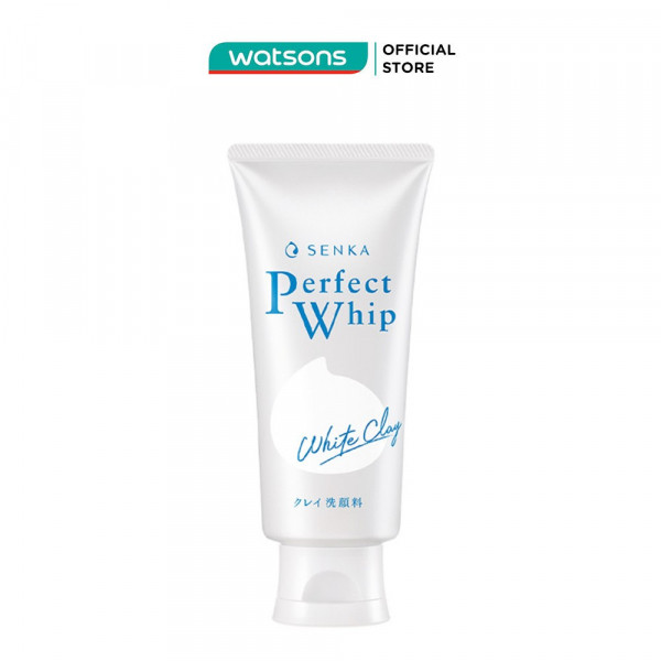 SRM Perfect Whip White Clay Senka (T120G) Trắng