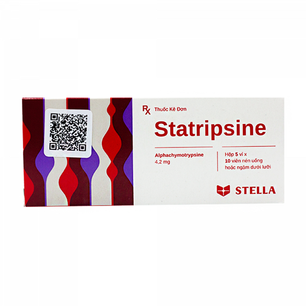 Statripsine Alphachymotrypsine 4,2Mg Stella (H50V)