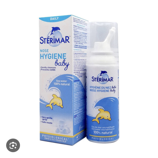 Sterimar Baby (L50Ml) Xịt Mũi Muối Biển Trẻ Em