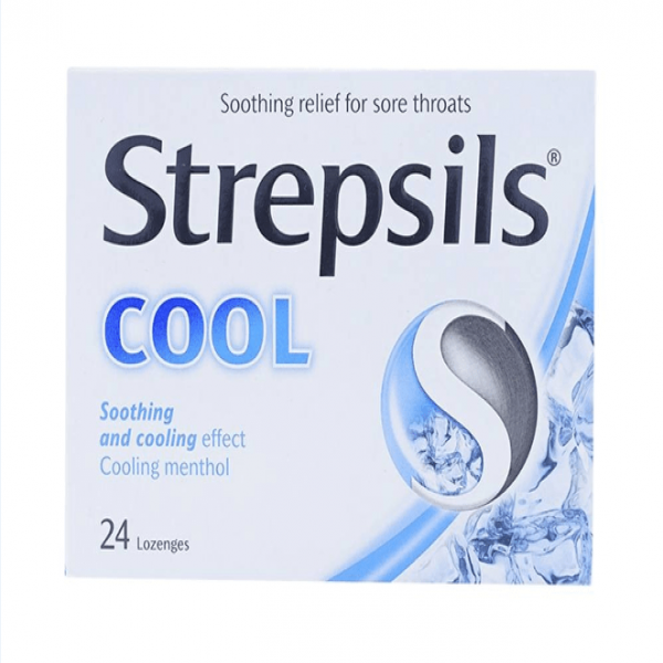 Strepsils Cool Bạc Hà (H24V)