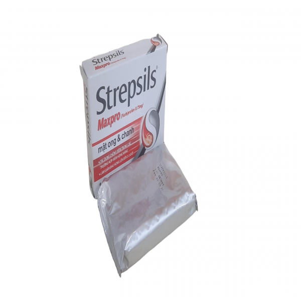 Strepsils Maxpro Reckitt Benckiser (H2Vỉ8V)