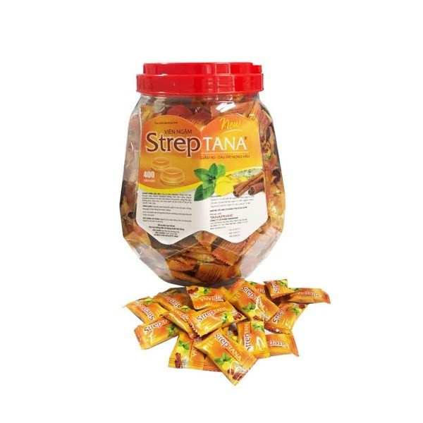 Streptana Ngậm _Tân Á (Lọ300V)
