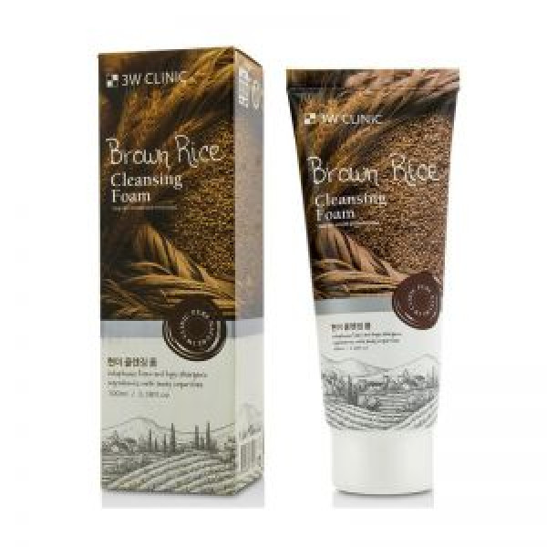 SRM 3W Clinic Brown Rice Foam Cleansing Gạo (T100Ml)