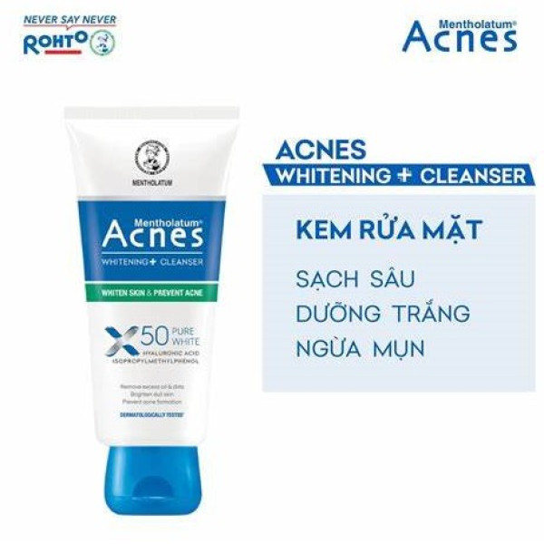 SRM Acnes Whitening Cleanser X50 Trắng Da (T100G)