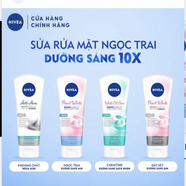 SRM Nivea Nữ (T100G)