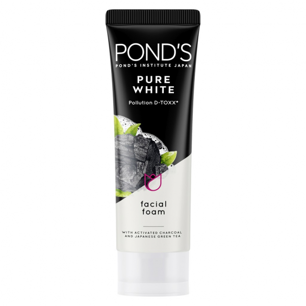 SRM Ponds Pure White Đen Facial Foam (T100G)