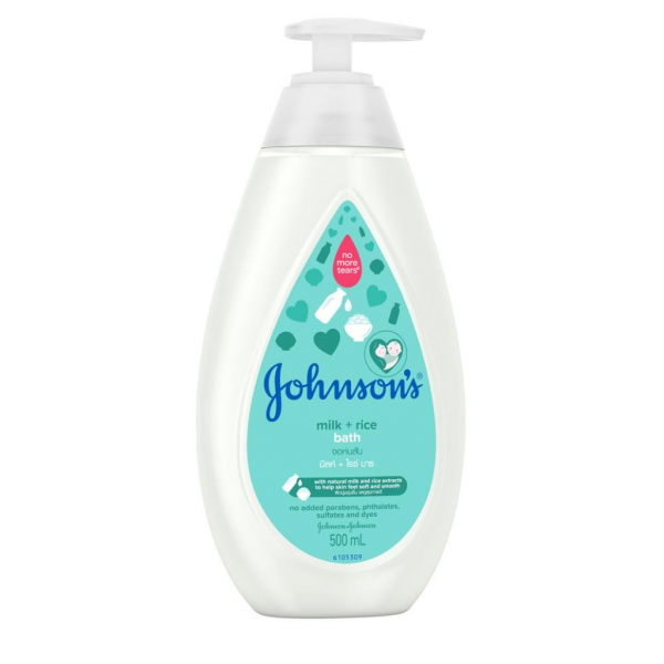 Sữa Tắm Johnson's Baby Bath Milk + Rice (C500Ml)