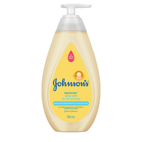 Sữa Tắm Johnson's Top-To-Toe (C500Ml)