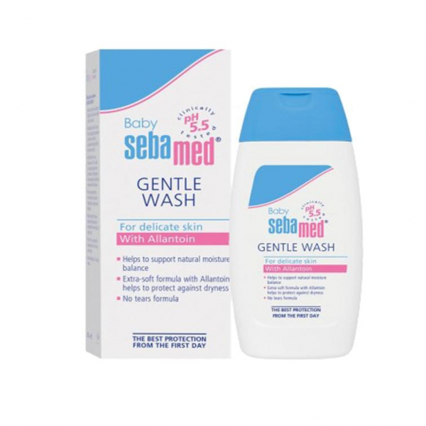 Sữa Tắm Gội Dịu Nhẹ Toàn Thân Sebamed Gentle Wash (C200Ml)