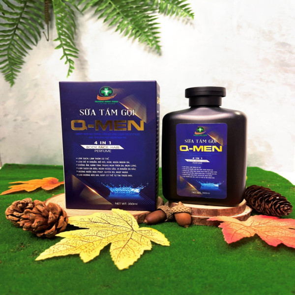 Sữa Tắm Gội Nam Q-Men (Chai350Ml)