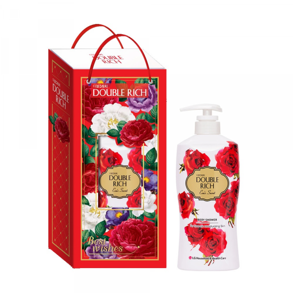 Sữa Tắm Hoa Hồng Double Rich Eva's Secret (C550Gr)